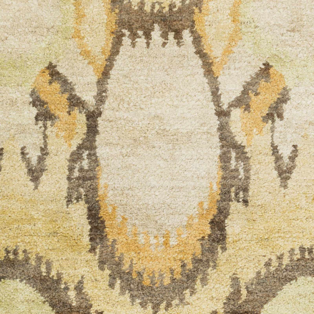 Westhoff Hand Knotted Beige And Brown Modern Style Area Rug