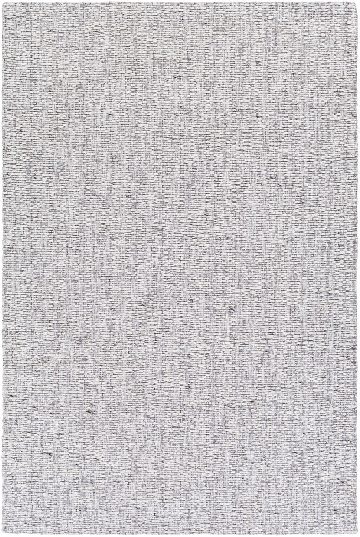 Westoning Contemporary Abstract Gray Hand Loomed Area Rug