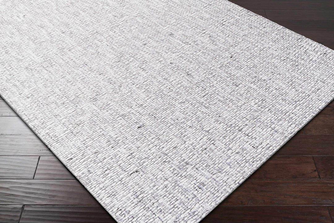 Westoning Contemporary Abstract Gray Hand Loomed Area Rug