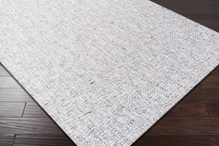 Westoning Contemporary Abstract Gray Hand Loomed Area Rug