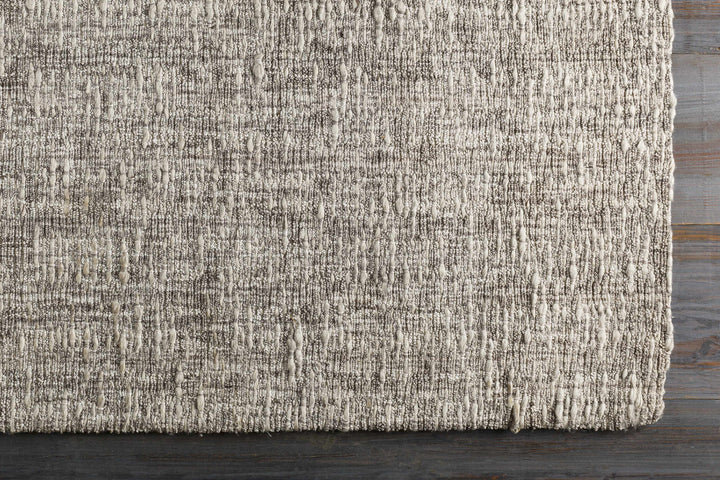 Westoning Contemporary Abstract Gray Hand Loomed Area Rug