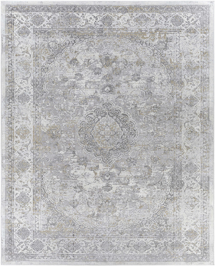 Withams Gray Traditional Style Area Rug