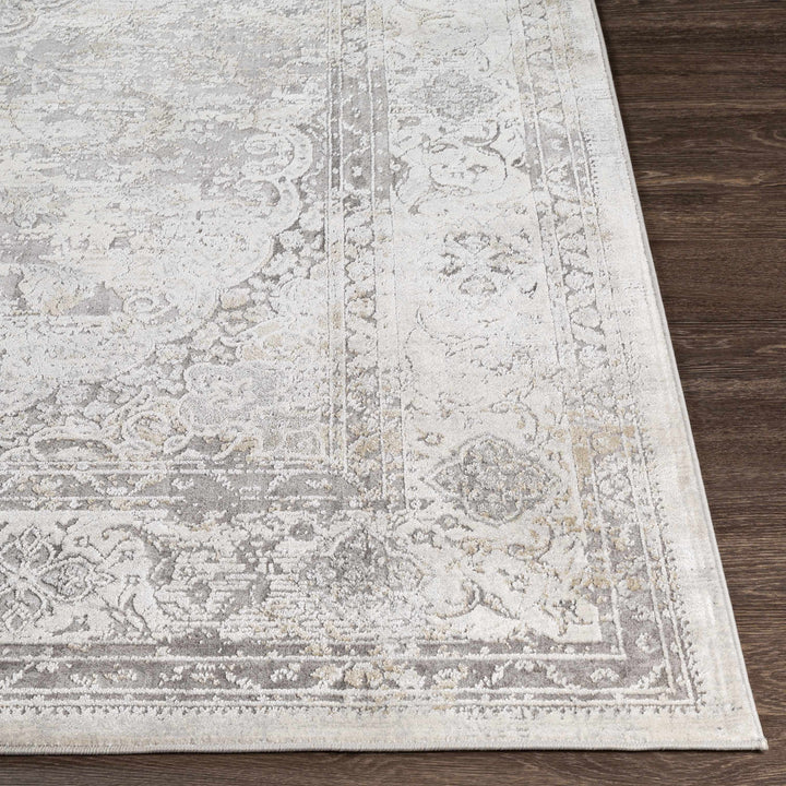 Withams Gray Traditional Style Area Rug