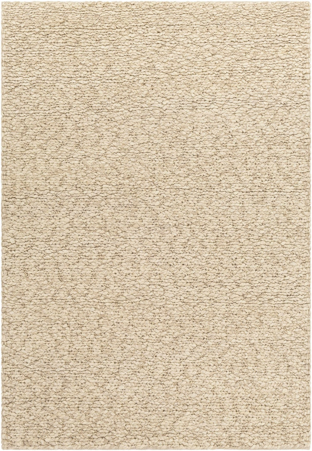 Wurtland Modern Style Beige Hand Woven Wool Area Rug - The Rug Decor
