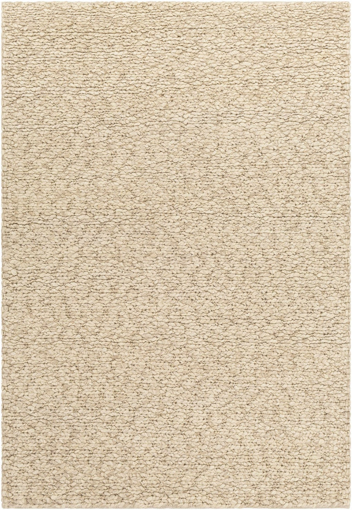 Wurtland Modern Style Beige Hand Woven Wool Area Rug - The Rug Decor
