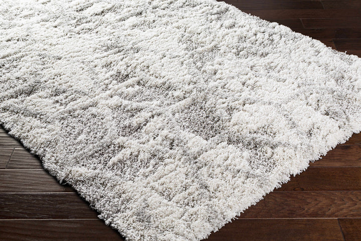 Wynantskill Gray And Ivory Modern Abstract Design Rug