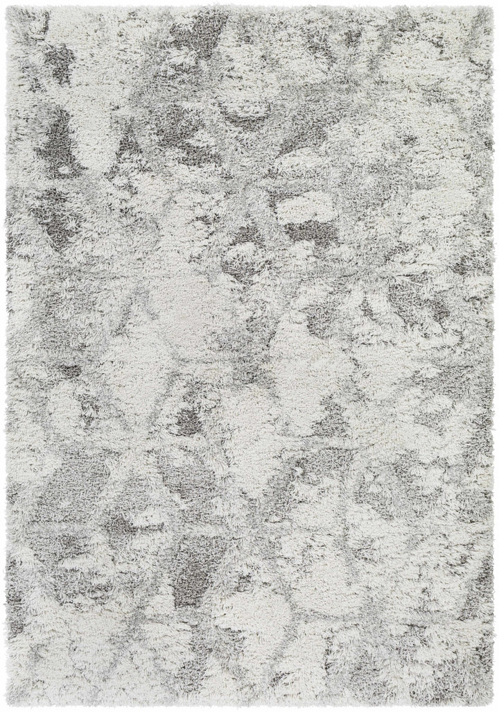Wynantskill Gray And Ivory Modern Abstract Design Rug - The Rug Decor