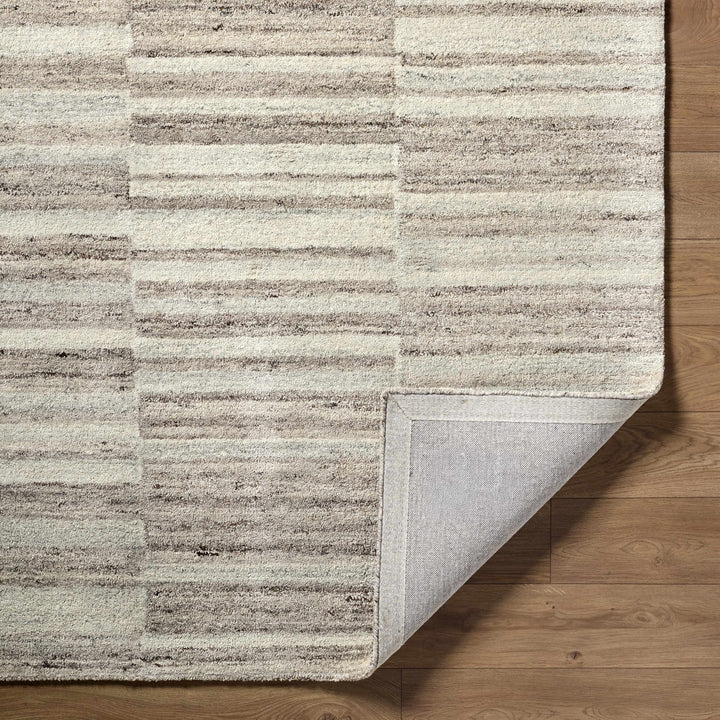 Xanti Contemporary Style Taupe Hand Tufted Wool Rug - The Rug Decor