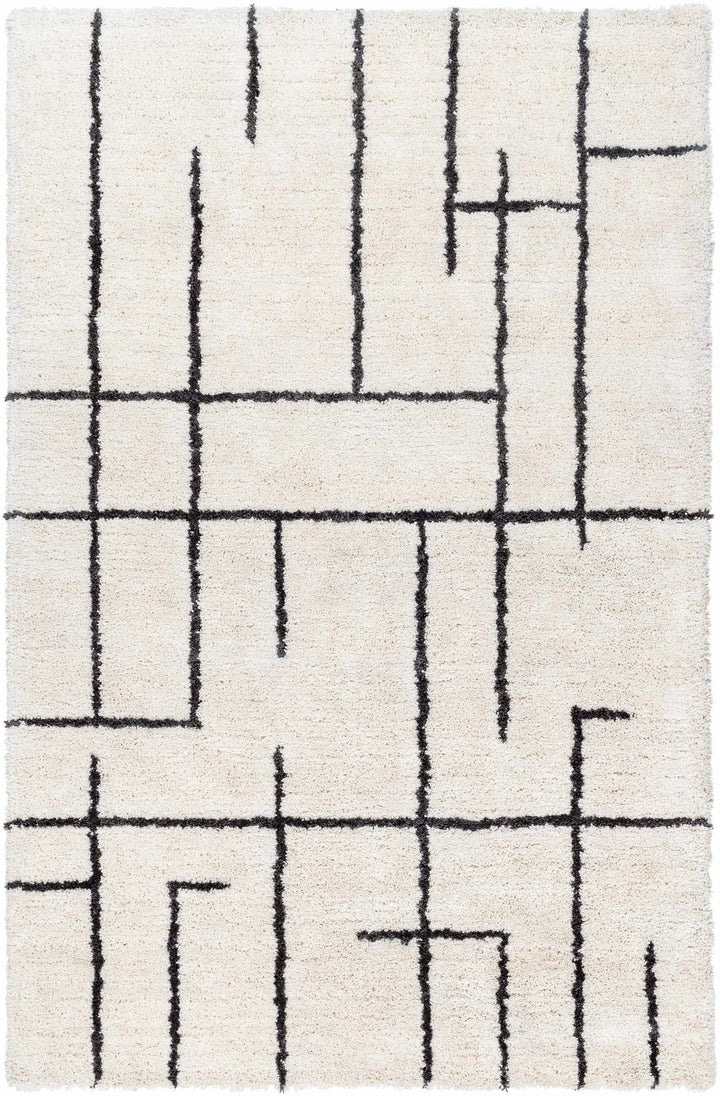 Xenos Modern Design Ivory Hand Tufted Rug - The Rug Decor