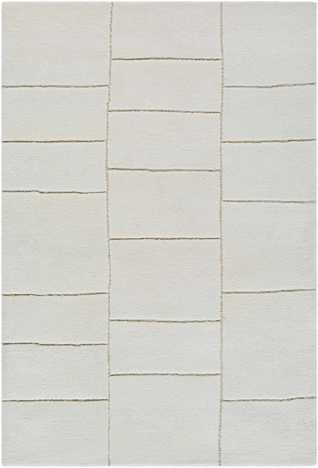 Xylia Contemporary Geometrical Ivory Rug - The Rug Decor