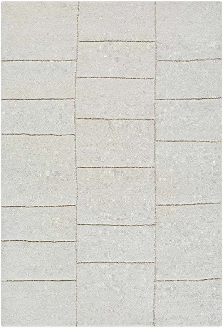Xylia Contemporary Geometrical Ivory Rug - The Rug Decor