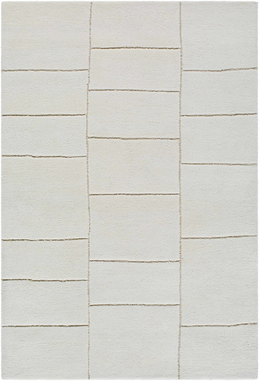Xylia Contemporary Geometrical Ivory Rug - The Rug Decor
