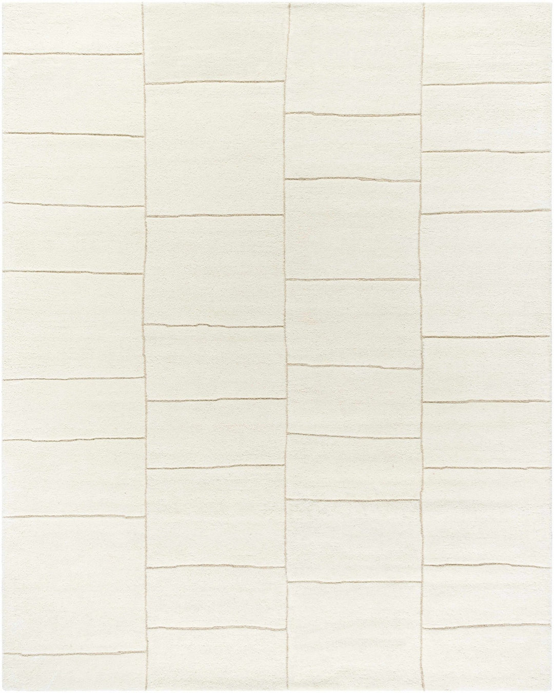 Xylia Contemporary Geometrical Ivory Rug - The Rug Decor