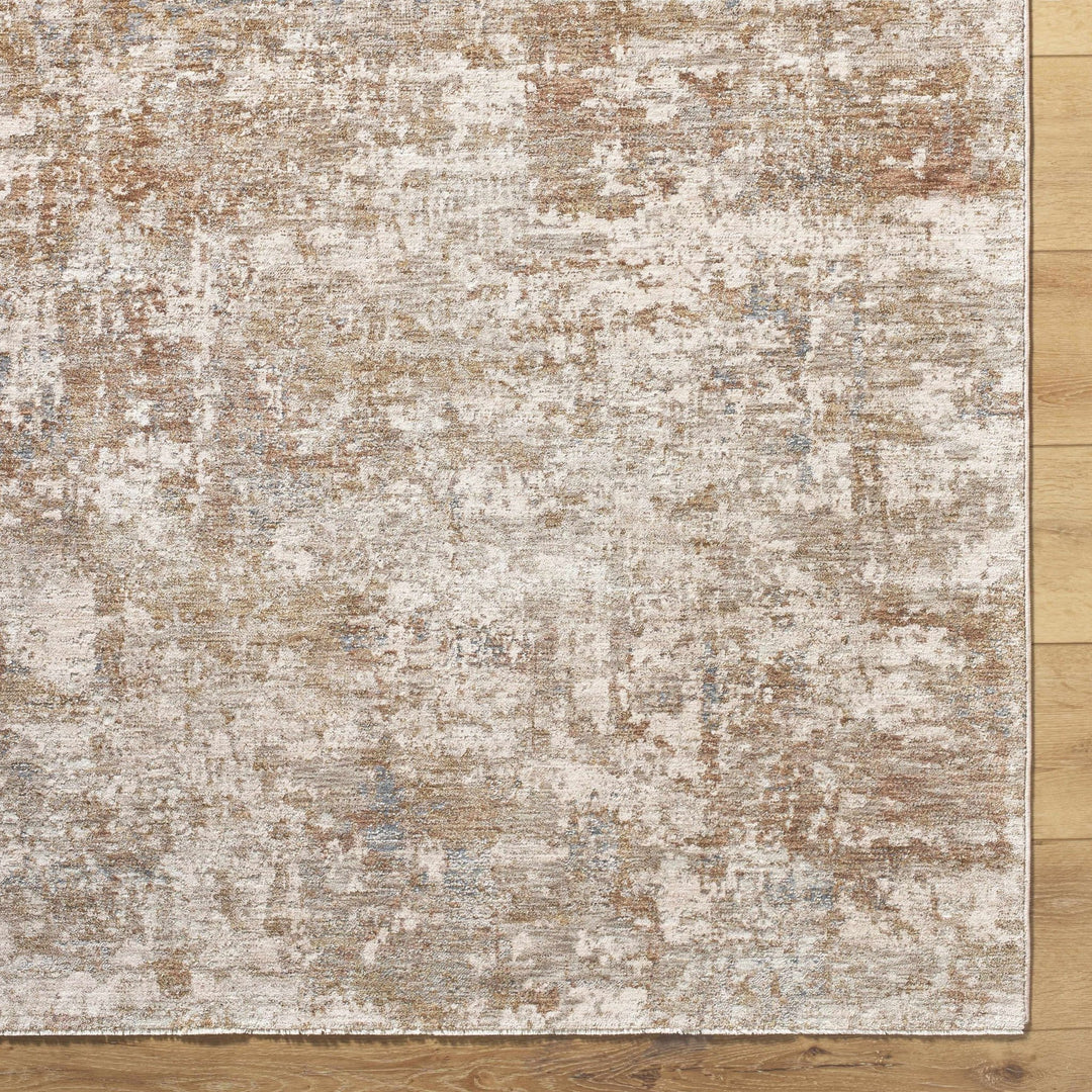 Yakov Contemporary Abstract Beige And Tan Rug - The Rug Decor