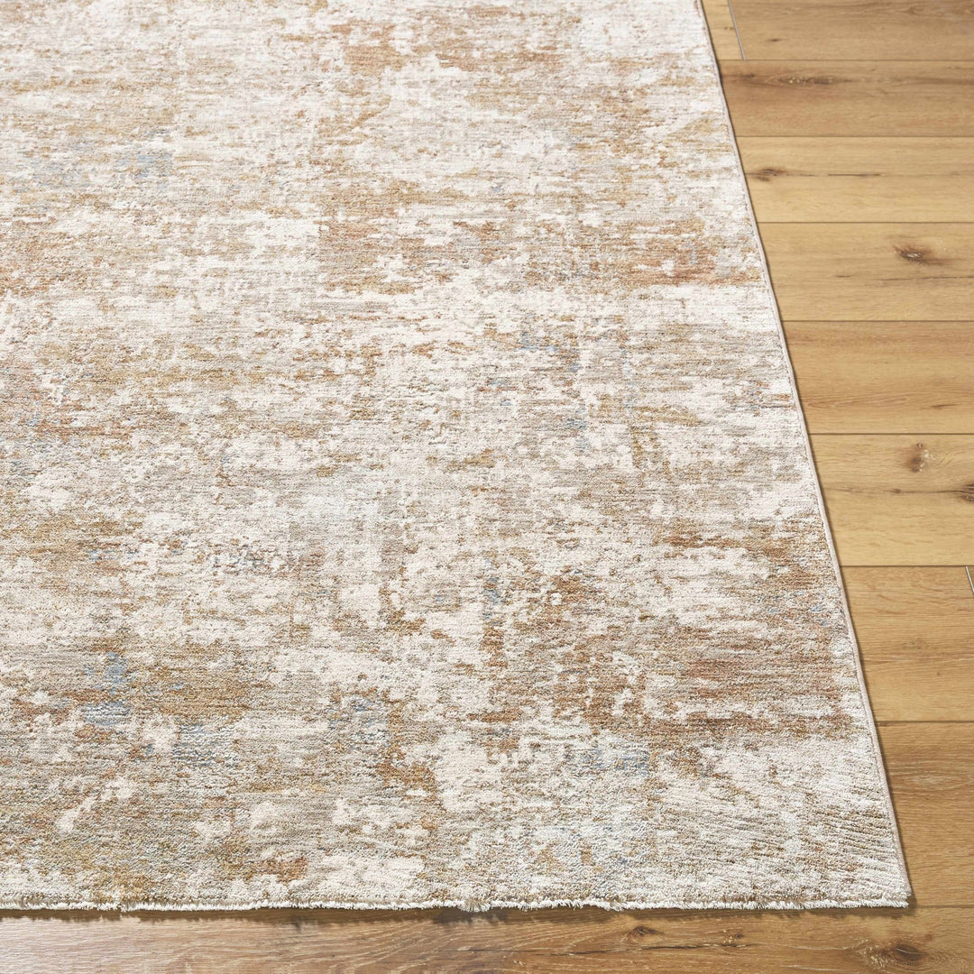 Yakov Contemporary Abstract Beige And Tan Rug - The Rug Decor