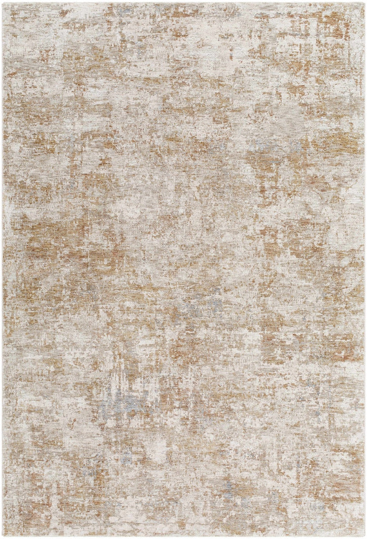 Yakov Contemporary Abstract Beige And Tan Rug - The Rug Decor