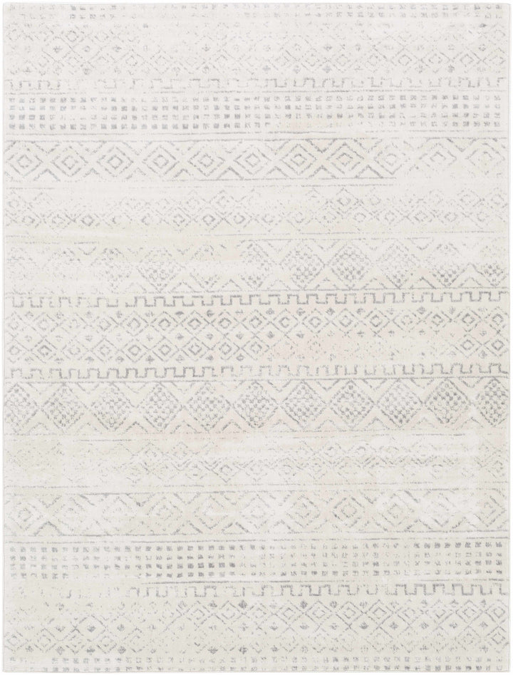 Yamanto Modern Style Ivory And Gray Area Rug