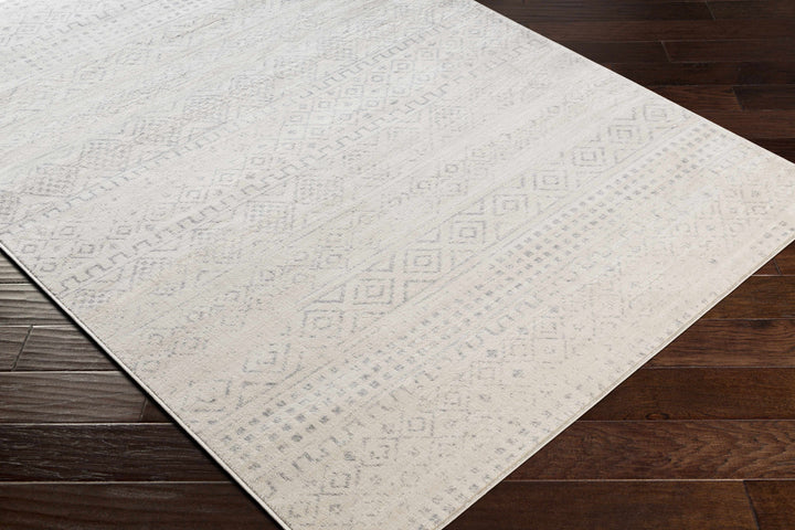 Yamanto Modern Style Ivory And Gray Area Rug