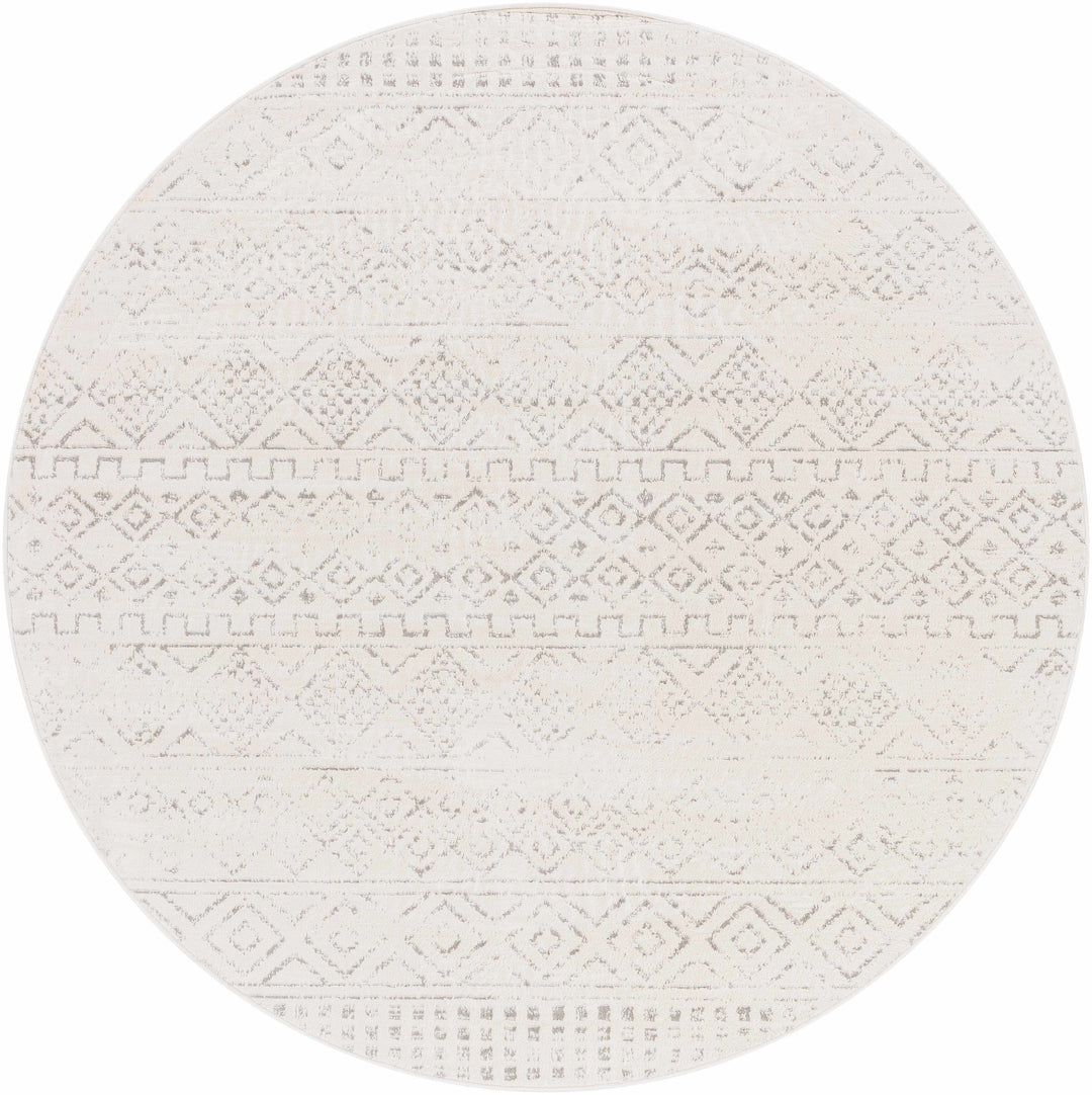 Yamanto Modern Style Ivory And Gray Area Rug