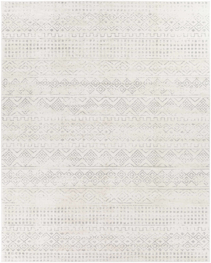 Yamanto Modern Style Ivory And Gray Area Rug