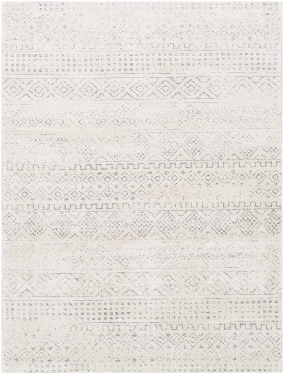 Yamanto Modern Style Ivory And Gray Area Rug - The Rug Decor