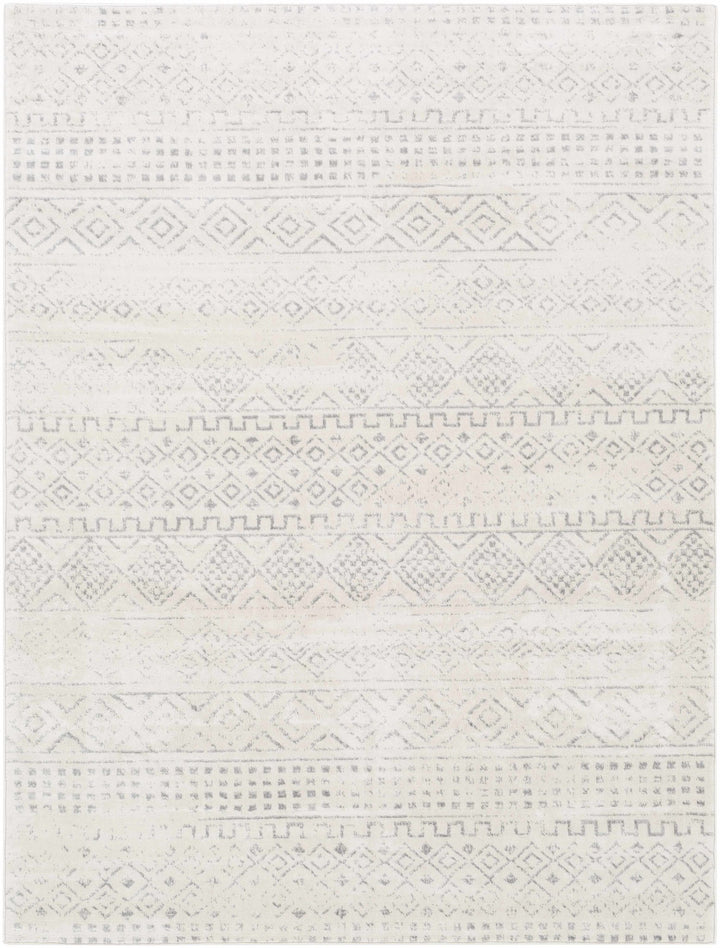 Yamanto Modern Style Ivory And Gray Area Rug - The Rug Decor