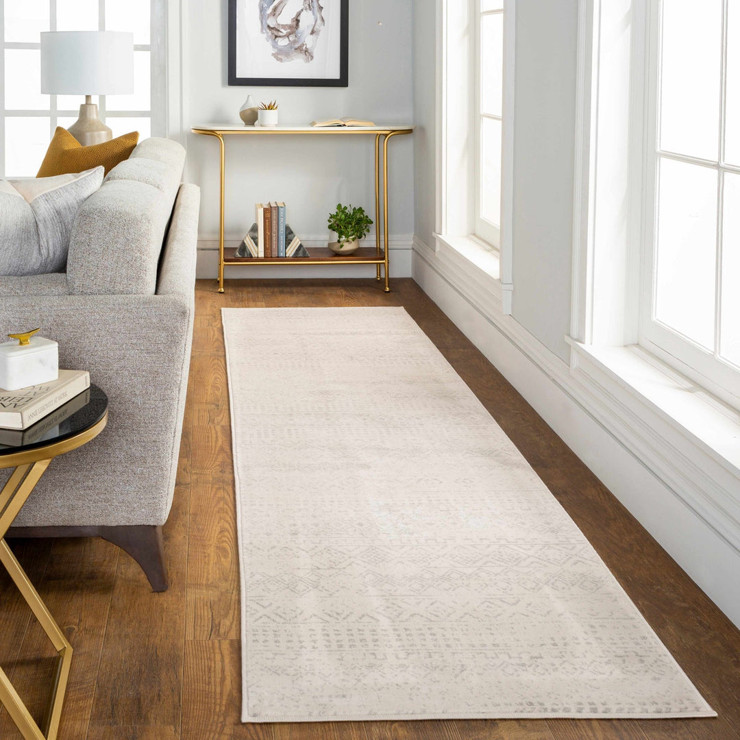 Yamanto Modern Style Ivory And Gray Area Rug - The Rug Decor