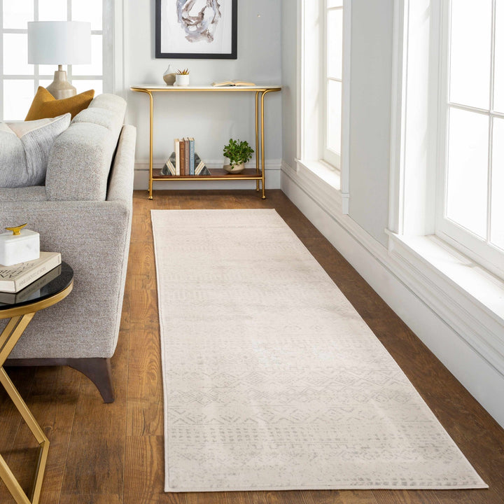 Yamanto Modern Style Ivory And Gray Area Rug - The Rug Decor