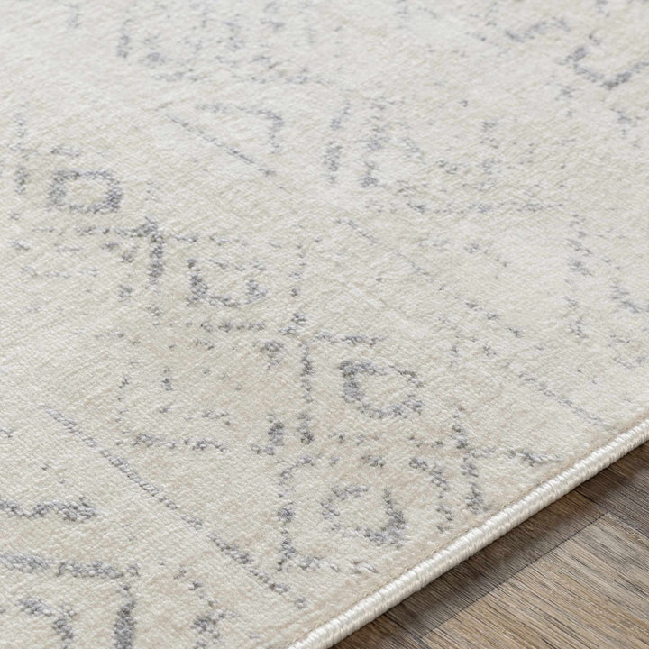 Yamanto Modern Style Ivory And Gray Area Rug - The Rug Decor