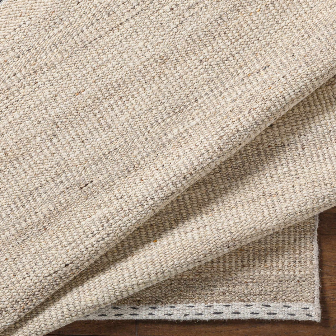 Yaniklar Transitional Design Beige Hand Woven Wool Rug - The Rug Decor