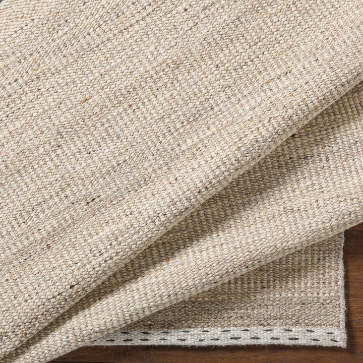 Yaniklar Transitional Design Beige Hand Woven Wool Rug - The Rug Decor