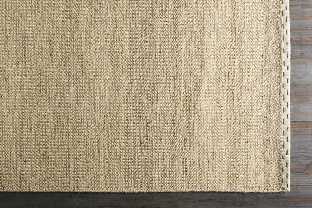 Yaniklar Transitional Design Beige Hand Woven Wool Rug - The Rug Decor