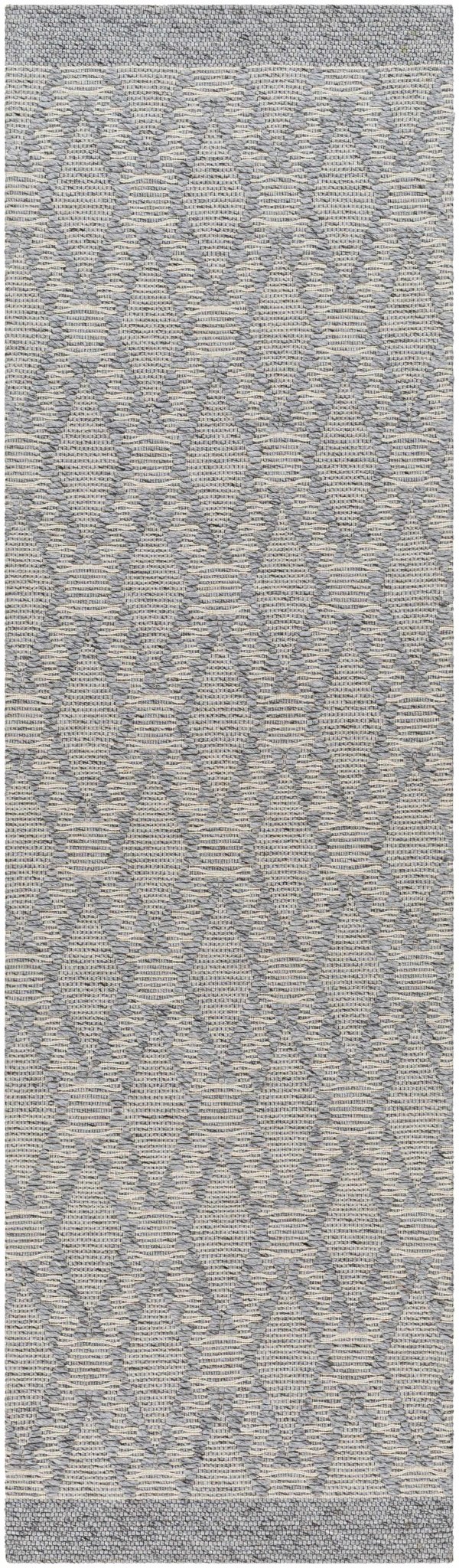 Yank Bohemian Design Gray Hand Woven Wool Rug - The Rug Decor