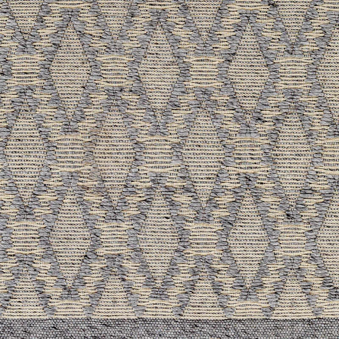 Yank Bohemian Design Gray Hand Woven Wool Rug - The Rug Decor