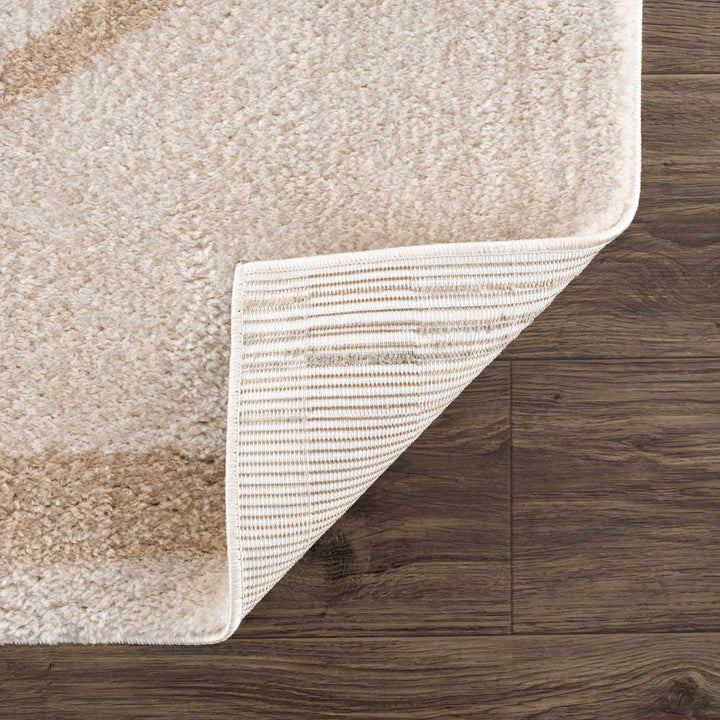 Yasuo Modern Geometrical Beige And Tan Rug - The Rug Decor