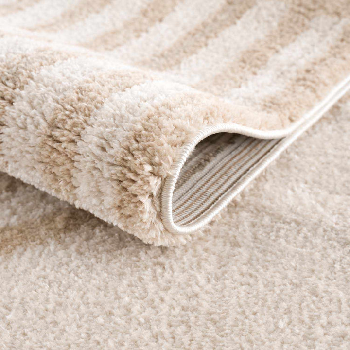 Yasuo Modern Geometrical Beige And Tan Rug - The Rug Decor