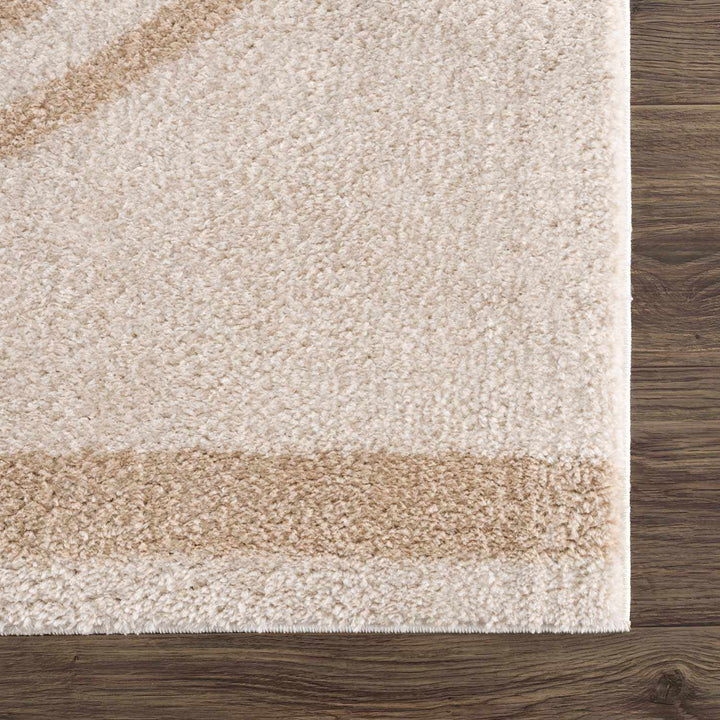 Yasuo Modern Geometrical Beige And Tan Rug - The Rug Decor