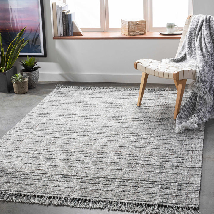 Yatala Modern Style Gray Hand Loom Area Rug