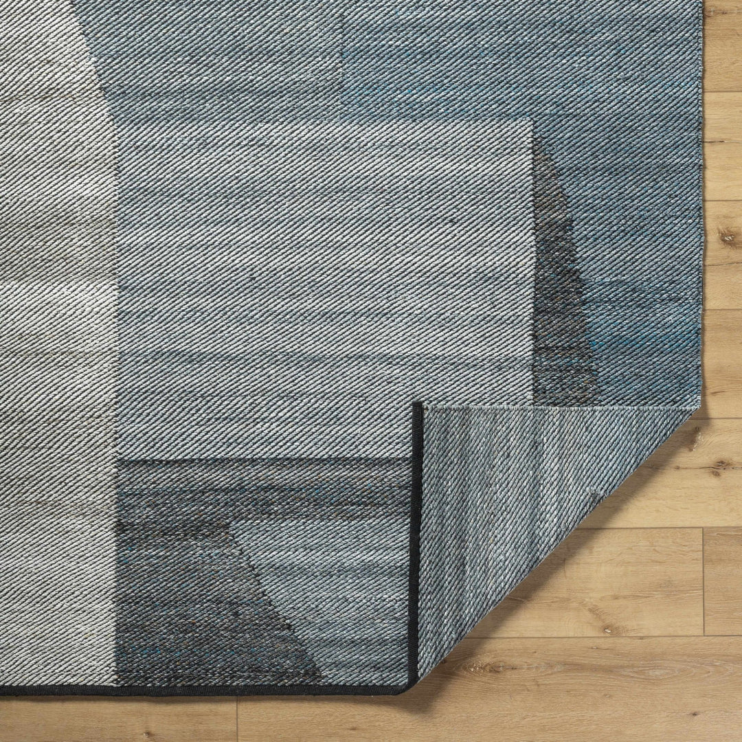 Yatin Modern Abstract Gray And Charcoal Area Rug - The Rug Decor