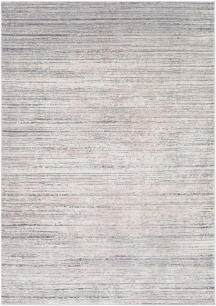 Yemassee Gray Modern Solid Design Area Rug - The Rug Decor