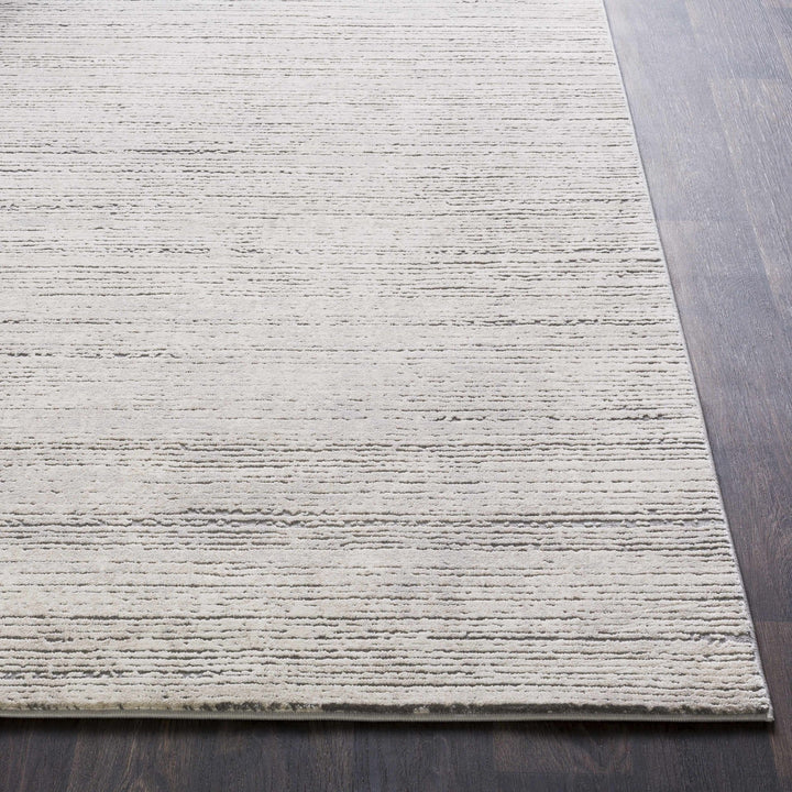 Yemassee Gray Modern Solid Design Area Rug - The Rug Decor