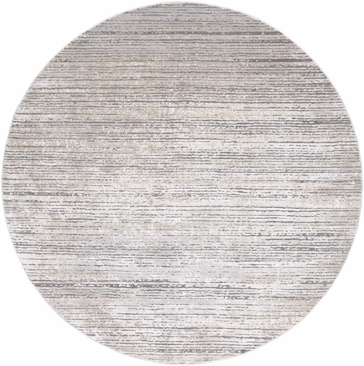 Yemassee Gray Modern Solid Design Area Rug - The Rug Decor
