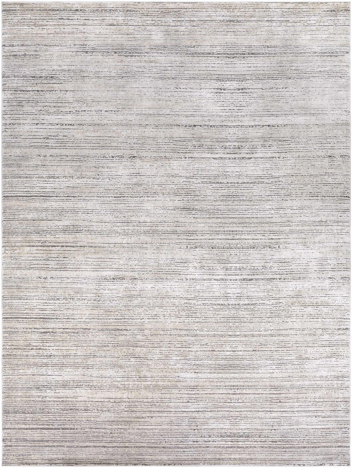 Yemassee Gray Modern Solid Design Area Rug - The Rug Decor
