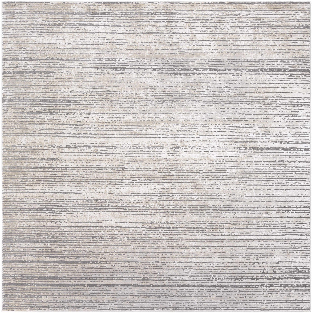 Yemassee Gray Modern Solid Design Area Rug - The Rug Decor