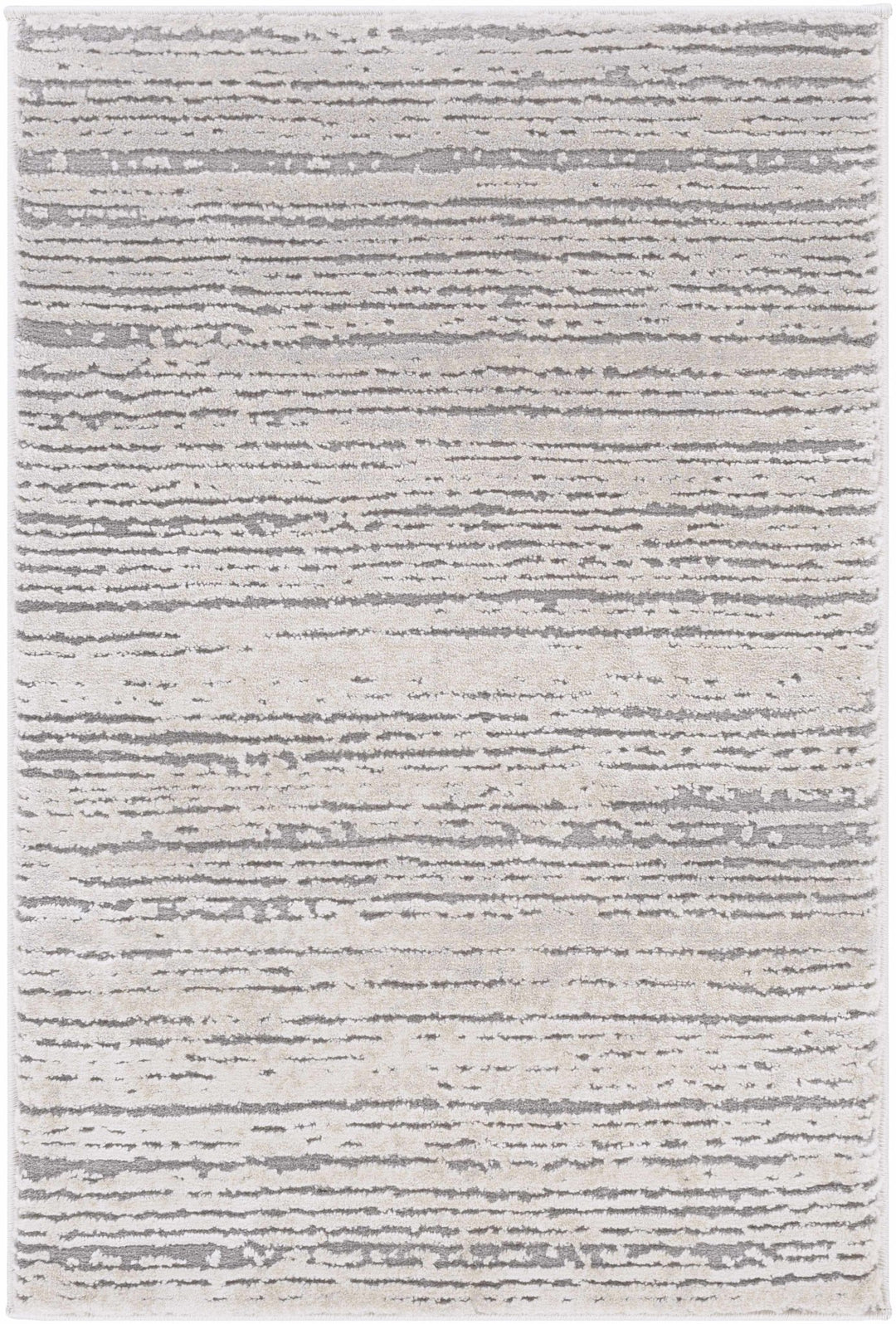 Yemassee Gray Modern Solid Design Area Rug - The Rug Decor