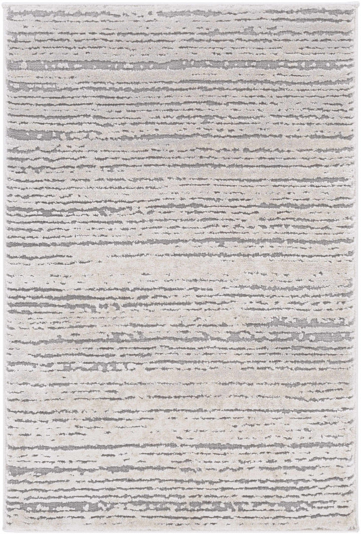 Yemassee Gray Modern Solid Design Area Rug - The Rug Decor
