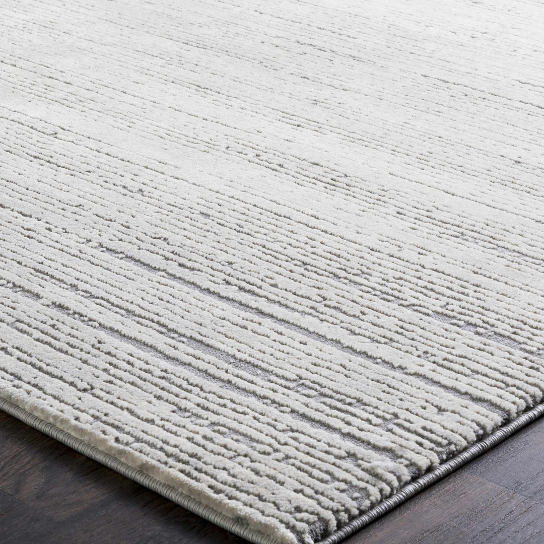 Yemassee Gray Modern Solid Design Area Rug - The Rug Decor