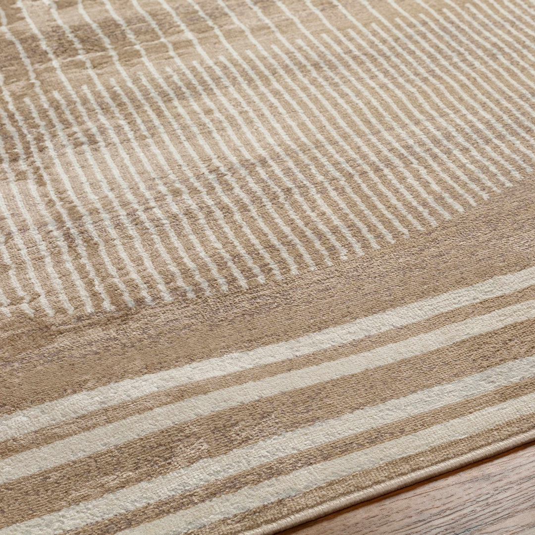 Yoad Beige Contemporary Style Area Rug - The Rug Decor
