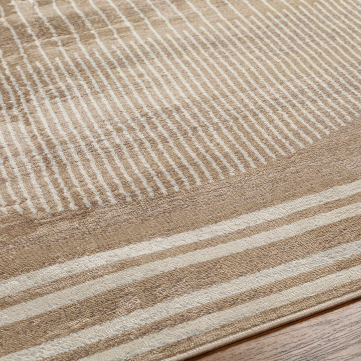 Yoad Beige Contemporary Style Area Rug - The Rug Decor