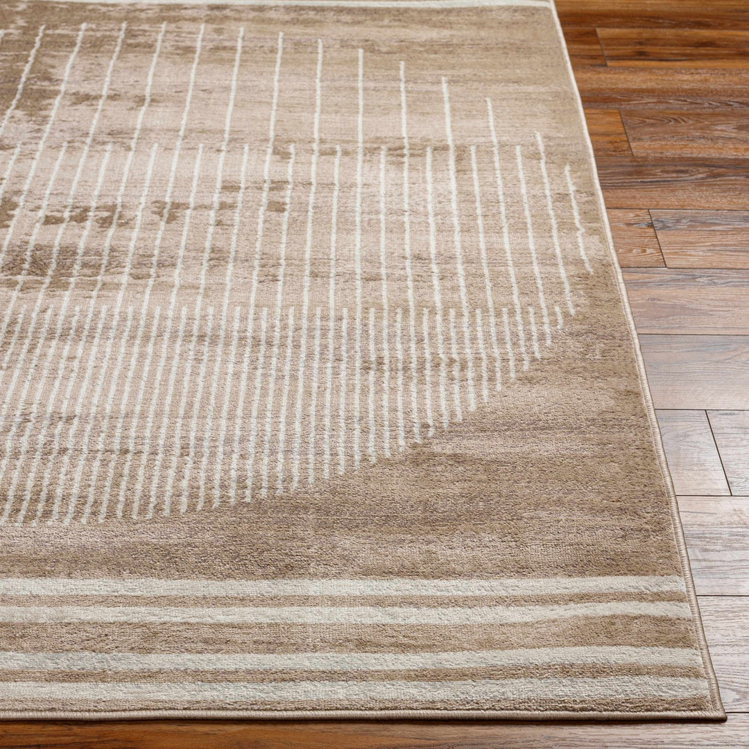 Yoad Beige Contemporary Style Area Rug - The Rug Decor